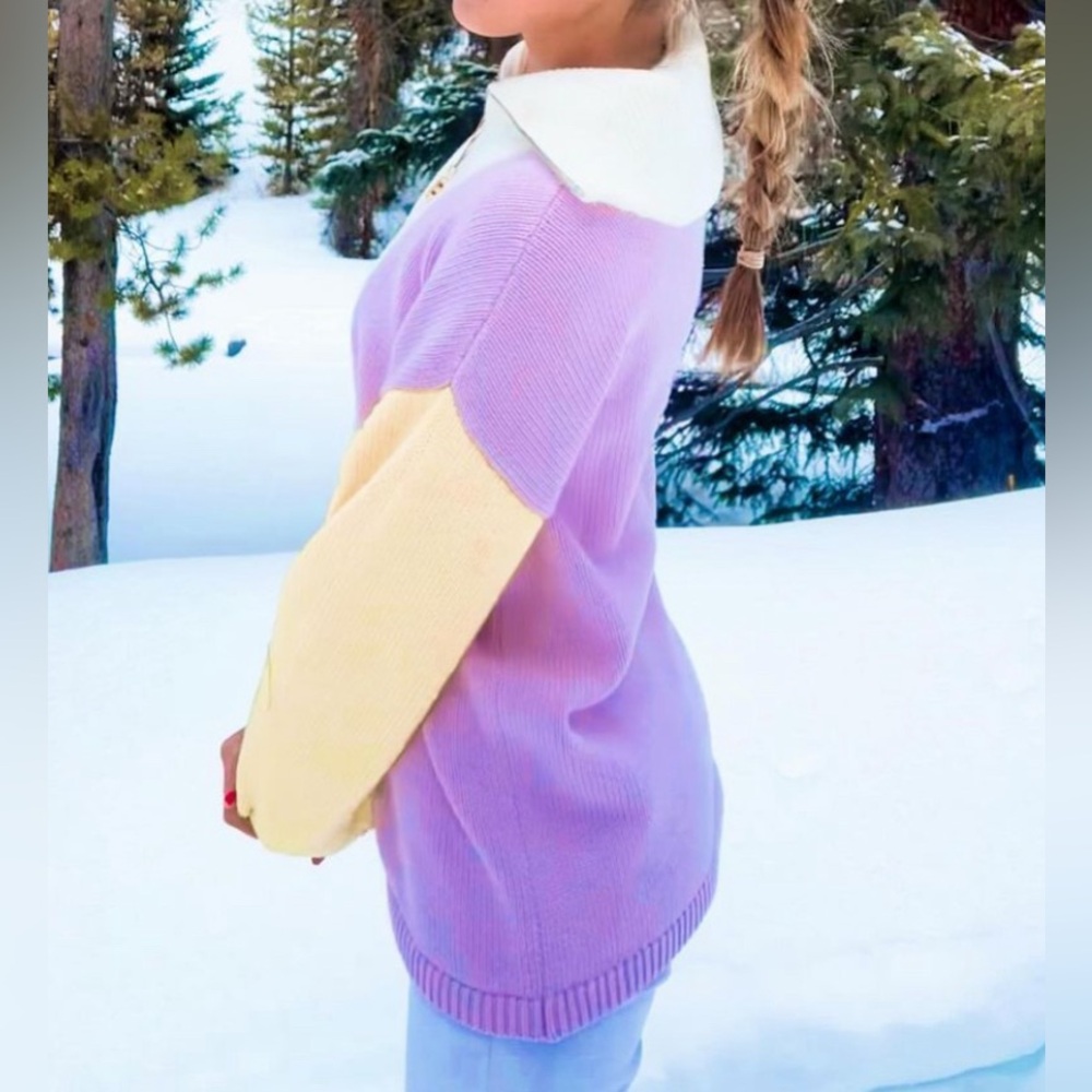 Express Color Block Sweater! - image 1